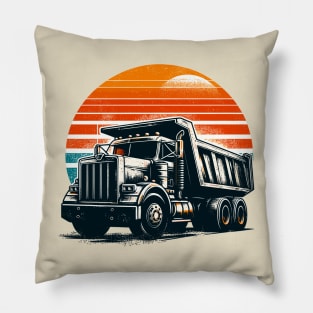 Dump truck Pillow