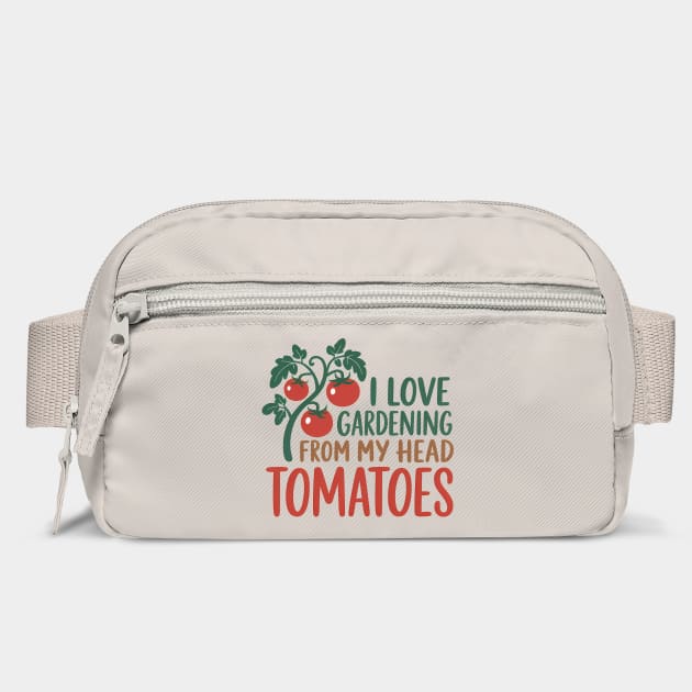 Funny Saying I Love Gardening by Rachel's Store 6