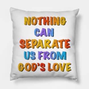 Romans 8:39 - Bernier White Pillow