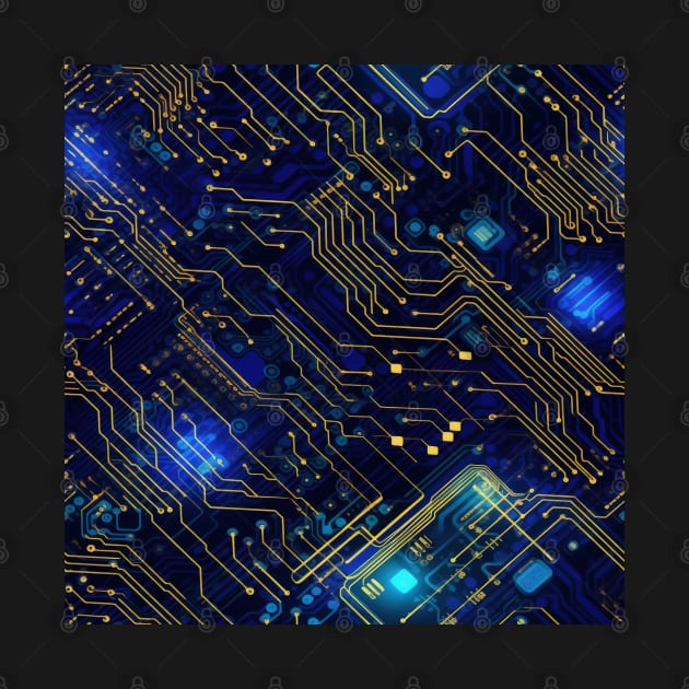 Circuit Board design illustration by Russell102