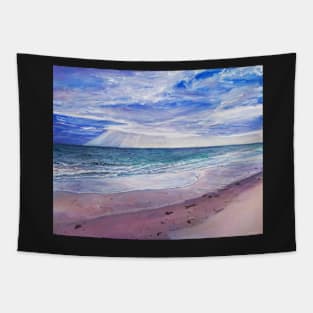 Peaceful Beach Tapestry