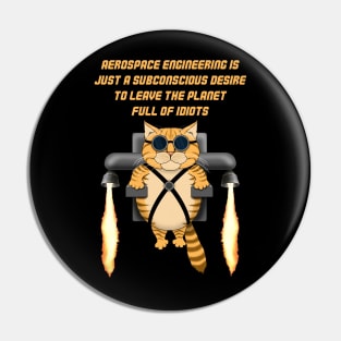 Aerospace Engineering Joke Pin