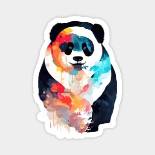 Panda Bear Wild Nature Animal Colors Art Magnet