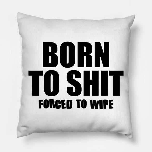 Funny Ironic Pillow by Riel