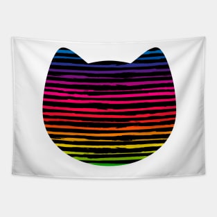 Cute Color Cat Tapestry