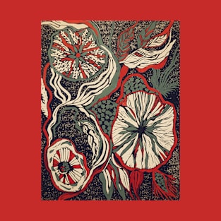 Mushroom Botanica Block Print T-Shirt