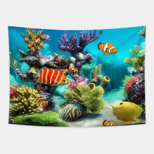 Aquarium Tapestry