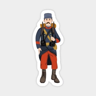 French Marine (Small Design) Magnet