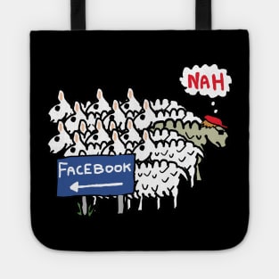 Anti Facebook Tote