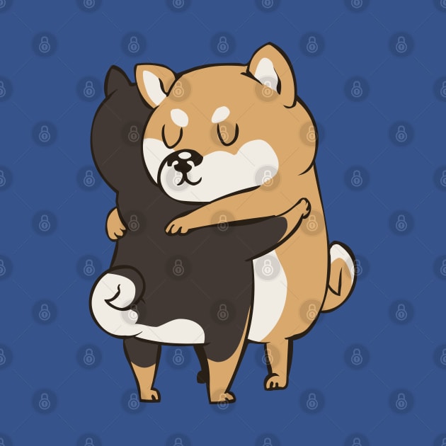 Shiba Inu Hugs by huebucket