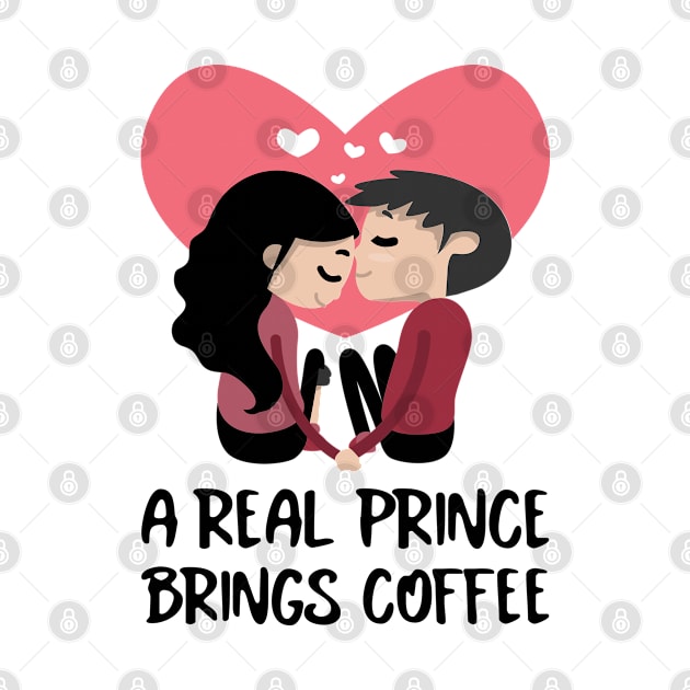 A real prince brings coffee by AA