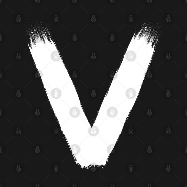 The white letter V. by Ocennyy