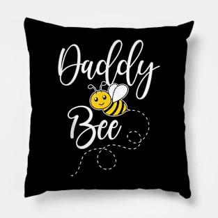 Daddy Of The Bee Day Girl Hive Family Matching Birthday Pillow