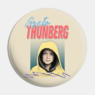 Greta Thunberg //// Aesthetic Fanart Design Pin