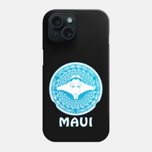 Manta Ray Shield of Maui Phone Case