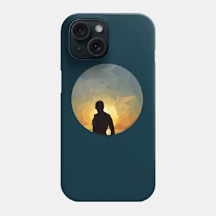 Low poly man Phone Case