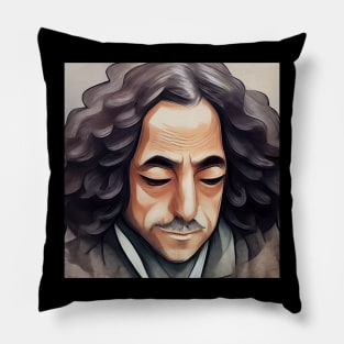 Baruch Spinoza | Anime Style | Portrait Pillow