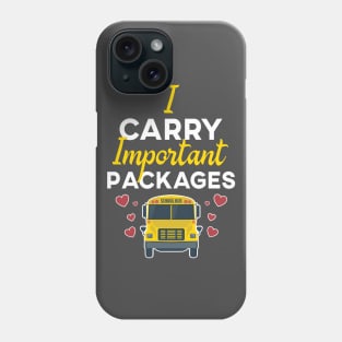 I Carry Important Packages Phone Case