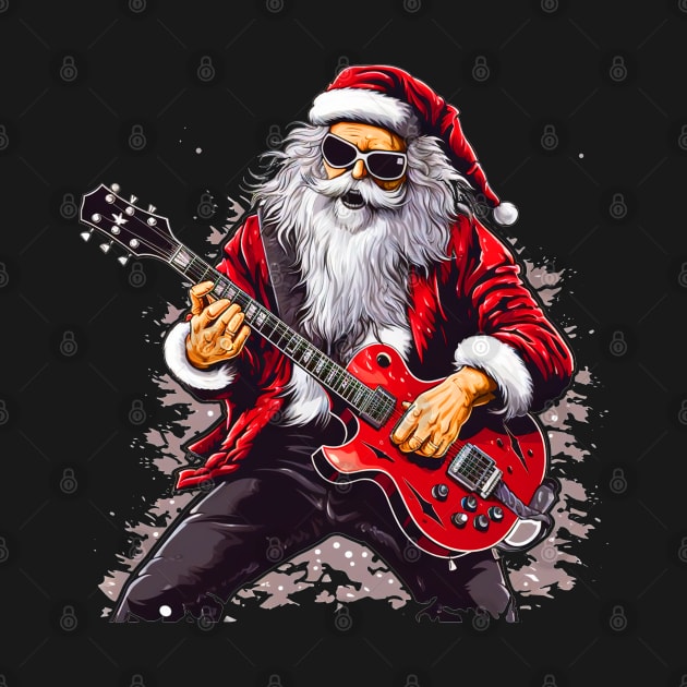 Guitar Santa by MZeeDesigns