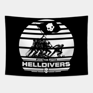 Helldivers join the fight Tapestry