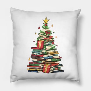 merry bookmas Pillow