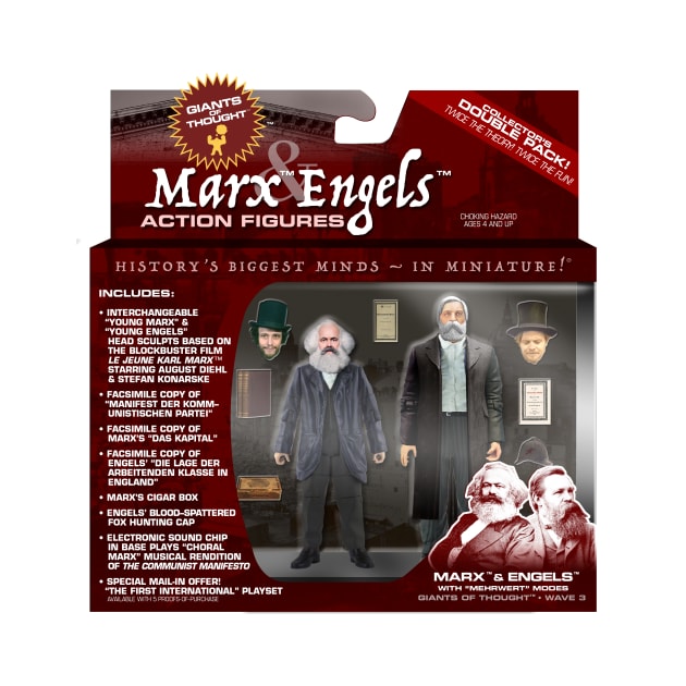 Marx & Engels Action Figures Double Pack by GiantsOfThought