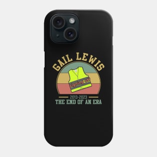 Gail Lewis We Salute You The End Of An Era Signing Off Phone Case