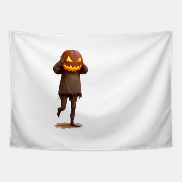 too loud and noisy pumpkin Tapestry by ANW