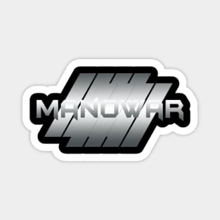 Metallic Illustration manowar Magnet