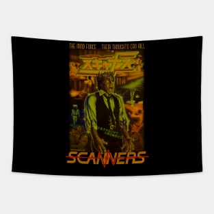 Scanners, Classic Horror, (Version 2) Tapestry