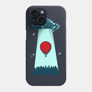 UFO Red spy balloons Phone Case