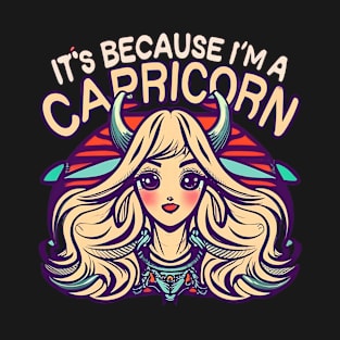 Capricorn Horoscope Charm: Zodiac Sign Fascination T-Shirt