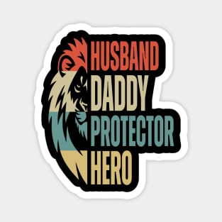 Husband Daddy Protector Hero Magnet