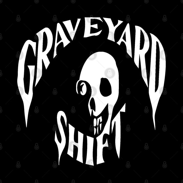 Graveyard Shift Skull Logo by MikesDeadFormats