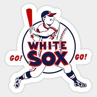 Chicago White Sox Retro Precision Cut Decal / Sticker