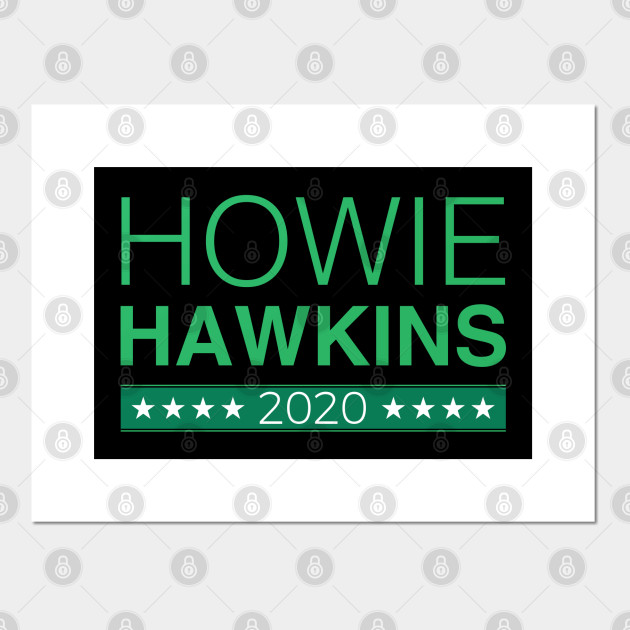 Howie Hawkins 2020 President Vote Green Party Yard Sign 18x12 Without H Stake