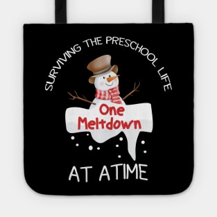 Surviving The Preschool Life One Meltdown At A Time Tote