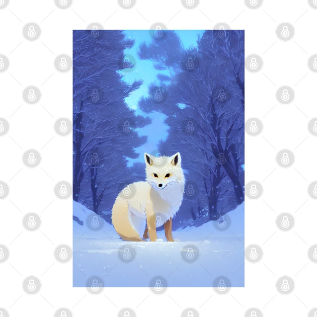 Snow Fox by Artieries1