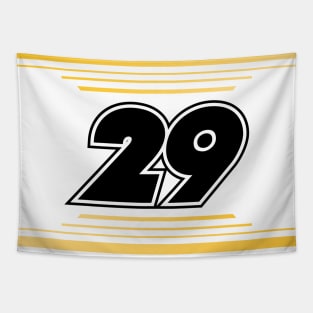 Blaine Perkins #29 2024 NASCAR Design Tapestry