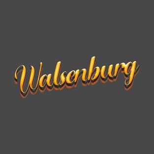 Walsenburg Colorado Retro Orange T-Shirt