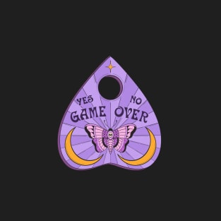 Game Over Purple Planchette T-Shirt