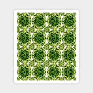 Beautiful Swamp lily flower pattern. Magnet