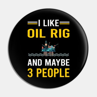 3 People Oil Rig Roughneck Offshore Platform Drilling Pin