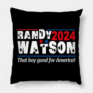 Randy Watson 24 For President Pillow