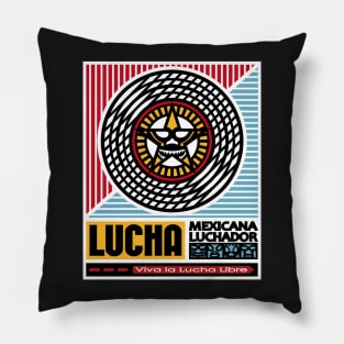 viva la lucha libre dos Pillow