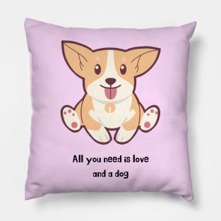 Cute Corgi Puppy Corgis Pillow