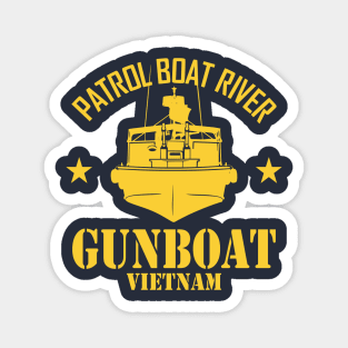 Patrol Boat River PBR - Gunboat Vietnam Magnet