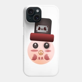 Psychedelic peace man Phone Case