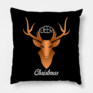 03 - DEER CHRISTMAS Pillow