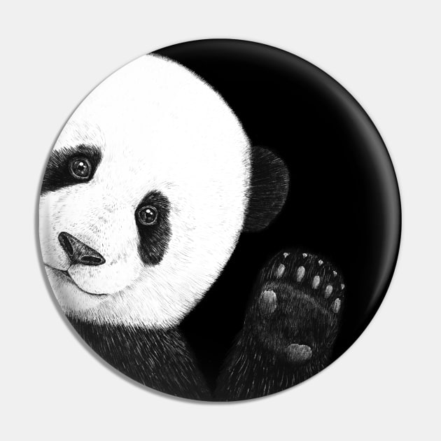 Cute panda Pin by kodamorkovkart